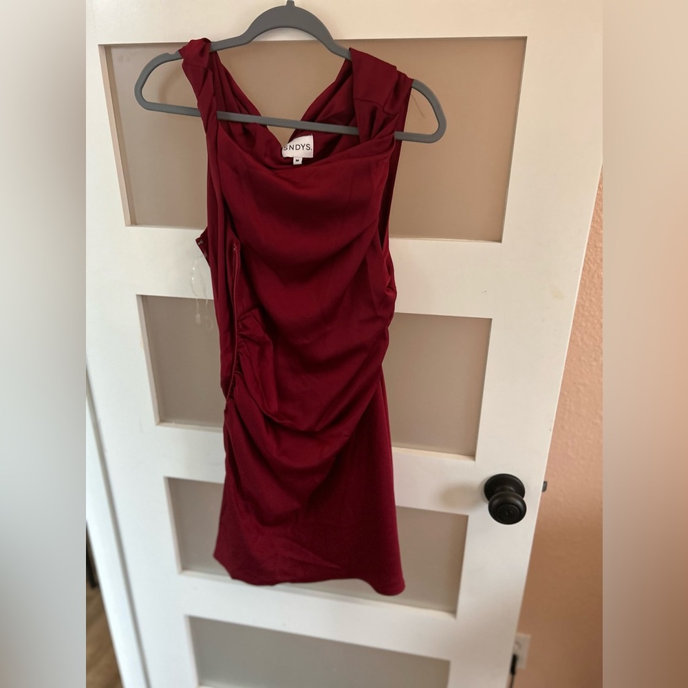 Crimson dress sndys